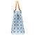 Borsa a Spalla Louis Vuitton On the Go MM Bianco Blu - vista 4