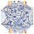 Borsa a Spalla Louis Vuitton On the Go MM Bianco Blu - vista 6