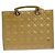 Christian Dior Lady Dior Cannage Quilt Patent Medium Giallo - vista 2