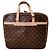 Borsa per laptop in pelle monogramma Pegase di Louis Vuitton Marrone D'oro