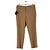 Prada Calça reta de lã marrom