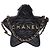 Borsa CHANEL in Pelle Nera - 103129 Nero - vista 3