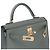 Hermès Borsa HERMES Kelly Mini in Pelle Verde - 103147 - vista 7