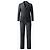 Romeo Gigli Grey Embroidered Wool Jacket