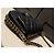 Timeless Chanel Mini Flap Bag in vitello grana nero con finiture oro - vista 5