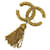 Spilla a frange vintage Coco Mark di Chanel D'oro