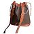 Vintage Céline Macadam Eimer Tasche – 90er Braun