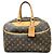 Borsa a mano Monogram Deauville Louis Vuitton Marrone