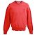 AMI PARIS Logo-Appliquéd Jersey Sweatshirt in Red Cotton