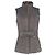 Gilet imbottito in poliamide con stampa metallica Escada in marrone - vista 4