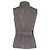 Gilet imbottito in poliamide con stampa metallica Escada in marrone - vista 6