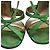 Sandali con cinturini Dolce & Gabbana in raso verde - vista 9
