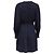 Ba&sh Kosee Dress in Navy Blue Polyester - view 4