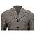 Chloé Plaid Single-Breasted Blazer with Pockets in Grey Wool - view 2