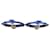 Pendientes Hermès Loop Grand PM de aluminio Azul  - vista 7