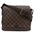 Borsa a Spalla District PM in Tela Damier di Louis Vuitton Marrone