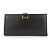 Portafoglio Lungo Hermès Béarn Souffle Epsom Nero