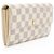 Portefeuille Sarah Damier Azur Louis Vuitton Bleu - vue 2