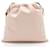 Fendi Nappa Leather Drawstring Medium Shoulder Bag Rosa  - vista 3