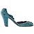 Marc Jacobs Studded Ankle Strap Pumps in Turquoise Suede