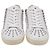 Tênis baixos conversíveis Goldie Shine em couro branco da Stuart Weitzman Cru - vista 2
