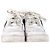 Tênis Nike Air Force 1 Baixo em Couro Branco Cru - vista 2