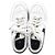 Tênis Nike Air Force 1 Baixo em Couro Branco Cru - vista 3