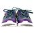 Sneakers basse Mardi Gras Dolce & Gabbana in pelle e suede multicolore - vista 2