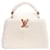 Louis Vuitton Sac Capucines en shearling crème Écru