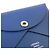 Monedero Calvi Duo Madame de Hermès Azul - vista 3