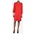 Hermès Rotes Kaschmir-Midi-Kleid mit V-Ausschnitt - Größe UK 6 - Ansicht 3
