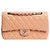 Chanel Bolso de charol rosa de doble solapa 2012