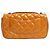 Chanel Borsa a soffietto in vernice gialla 2015 Giallo - vista 3