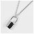 Collana Louis Vuitton Lockit in argento 925 Metallico - vista 3
