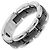 Chanel Ultra K18 White Gold Ceramic Ring Black