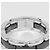 Chanel Ultra K18 White Gold Ceramic Ring Black - view 3
