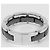Chanel Ultra K18 White Gold Ceramic Ring Black - view 4