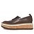 Autre Marque Sapatos Loafer de Plataforma em Couro Clergerie Marrom - vista 2