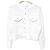 Autre Marque Histoire Arpege Histoire Arpege Gilet en Laine Spangle Flag Blanc