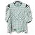 Autre Marque Diagrama GRACE CONTINENTAL Top Sheer Buff Verde