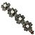 Roger Vivier Pearl Stone Flower Motif Hair Clip