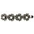 Roger Vivier Pearl Stone Flower Motif Hair Clip - view 2