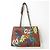 Autre Marque Borsa 2 in 1 in pelle ricamata Essentiel Antwerp Marrone