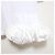 Autre Marque Top corto a maniche corte in pizzo peplum COMME des GARCONS Bianco - vista 3