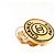 Orecchini a clip in perla finta dorata CC di Chanel D'oro - vista 3