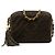 Camera Bolsa de câmera em camurça matelassada diagonal verde CC da Chanel com tassel de diamante Verde oliva