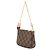 Mini Pochette Accessoires Vivienne Holiday Damier Ebene Marrone Louis Vuitton - vista 2