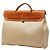 Borsa a Spalla Hermès Airbag Ad MM Marrone Beige - vista 2