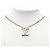 Collana Pendente Louis Vuitton in Argento, Giallo e Bianco - vista 8