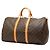 Louis Vuitton Monogram Keepall Bandoulière 50 Marrone - vista 2